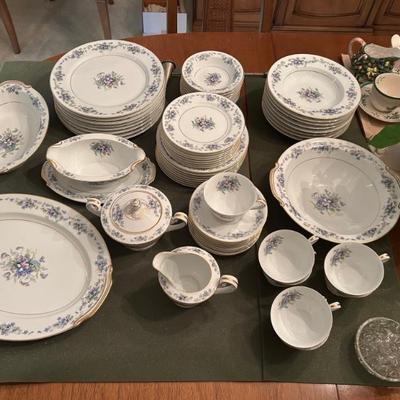 Violette China Set by Noritake 
