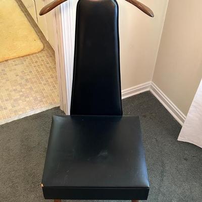 Mid Century Modern Vintage Valet Butler Chair 