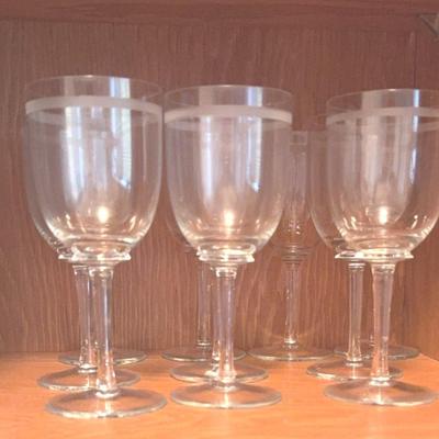 Ribbed Lipped Stemware 