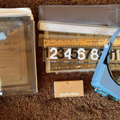 Stamp Collecting Tools and Ephemera 