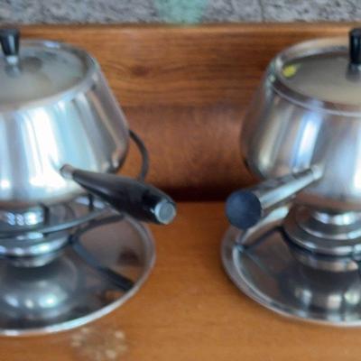 Spring Stainless Fondue Pot & One More 