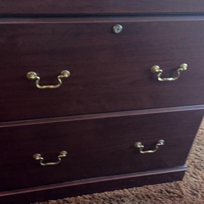 Wood Horizontal Filing Drawers #2
