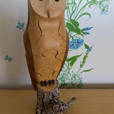 Barn Owl 3-D Wood Puzzle 