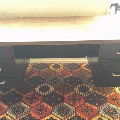 Mid Century Metal Desk 
