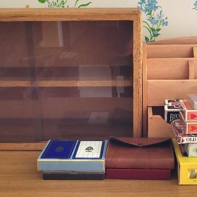 Desktop Organizers/Playing Cards 