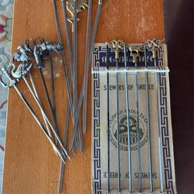 Skewers Of Greece, France and Turkey 
