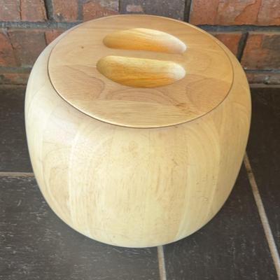 Mid-Century Dansk Danish Teak Ice Bucket 