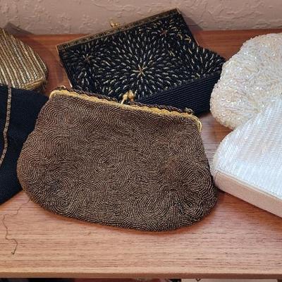 Evening Beaded Bags Made in France and Hong Kong