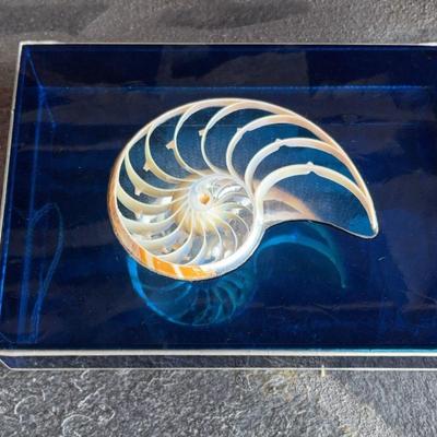 Glass Nautical Box 