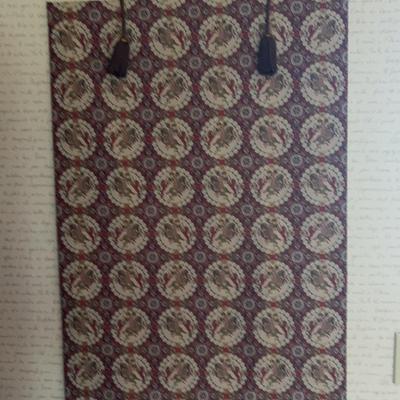 Japanese Textile w/ "Lion Hunt" Pattern-- "Shishikari Mon Nishiki" in Japanese