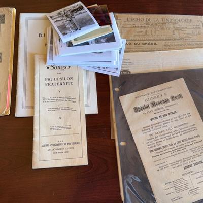 Antique Stampology Ephemera