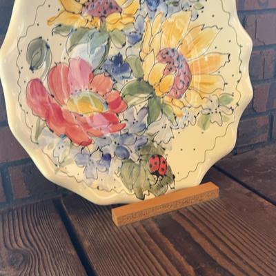 Blue Dot Art Studios Platters (2)