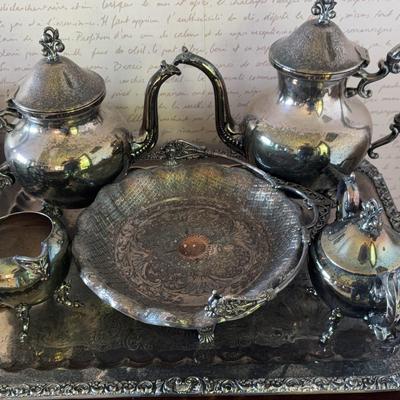 Silver Plated Tea Set