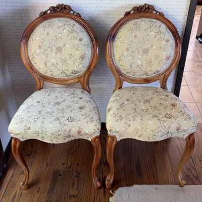 Victorian Chairs X2