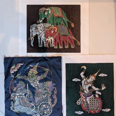 Thai Fabric Squares