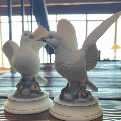Porcelain Doves by Andrea by Sadek 