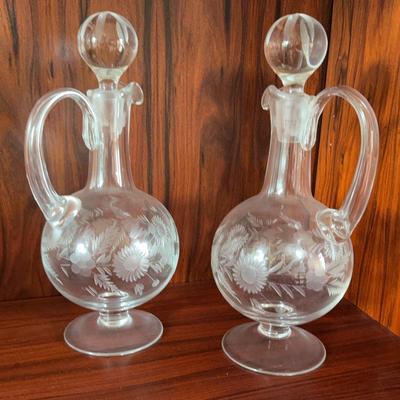 Victorian Ewers Late 19th Century 