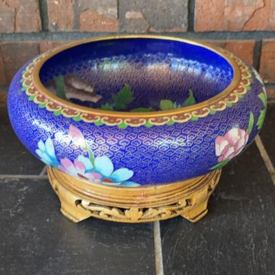 Chinese Cloisonné Bowl