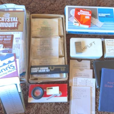 Stamp Collecting & Mounting Supplies 