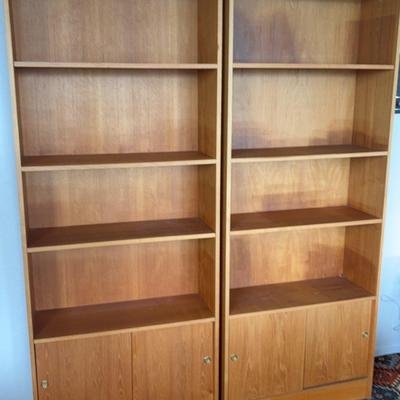 Danish Modern Book Shelves