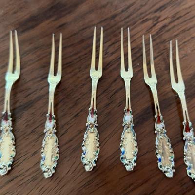 Sterling Lemon Forks 