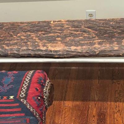 Folk Art Bench