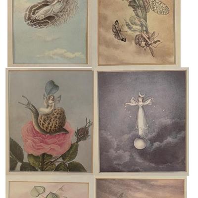 6 Fairies by Amelia Jane Murray (1820's)