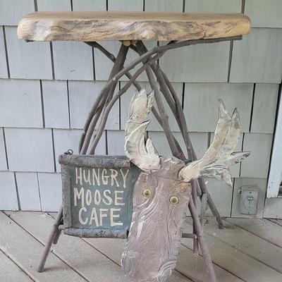 Rustic Decor at the Hungry Moose Cafe