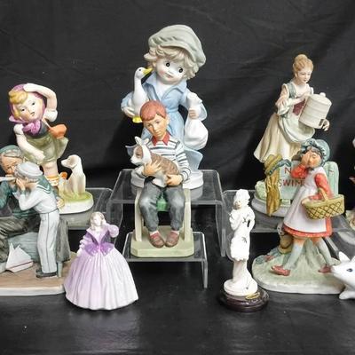 Porcelain Figurine Collection w/Gorham Collectibles & More