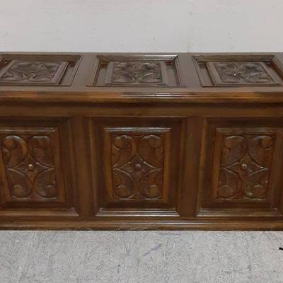 Long End Wooden Chest