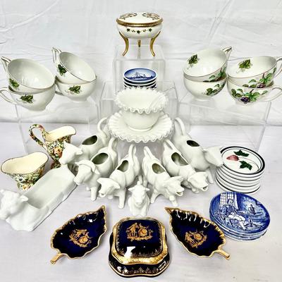 Various Collectors Sets Featured Limoges France & More! 