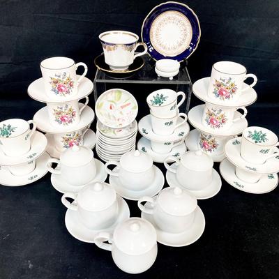 Mini Tea Sets Of Various Designs Feature Royal Worcester & More