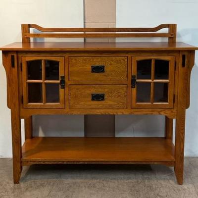 Mission Style Sideboard 