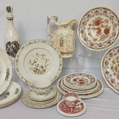 Vintage Dishes- Mason- Mandaley-Coalport & More