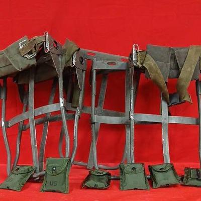 Military Back Pack Frames & First Aid Packets