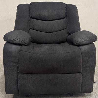 Luxury Black Power Recliner