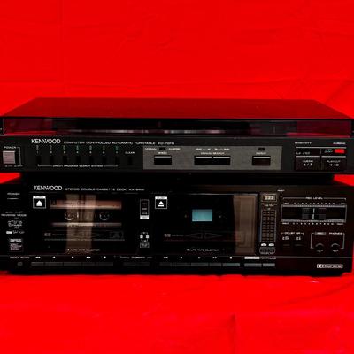 Kenwood Automatic Turntable & Double Cassette Deck 