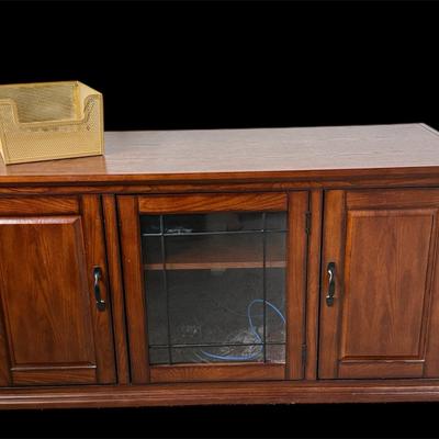 Farmhouse/Rustic Oak TV Stand
