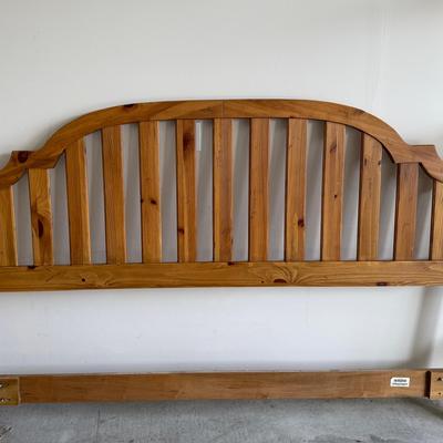 Ethan Allen Wooden Headboard