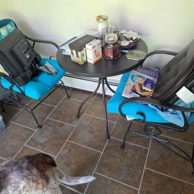 Outdoor bistro set