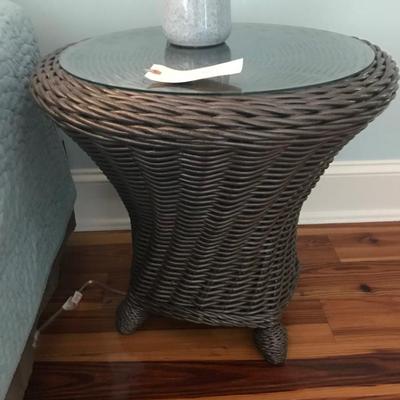 Sale Photo Thumbnail #232: wicker table $125