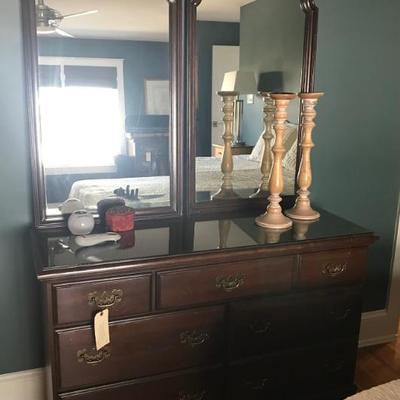 Sale Photo Thumbnail #30: dresser and 2 mirror $169