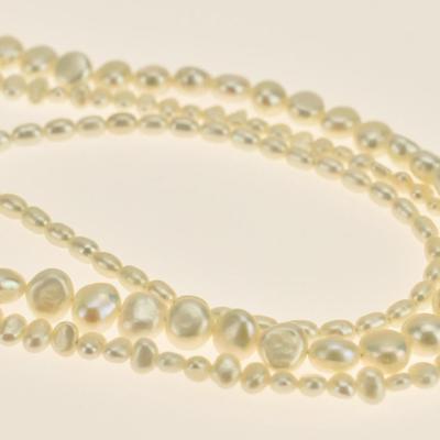 Vintage Multi-Strand Pearl Necklace