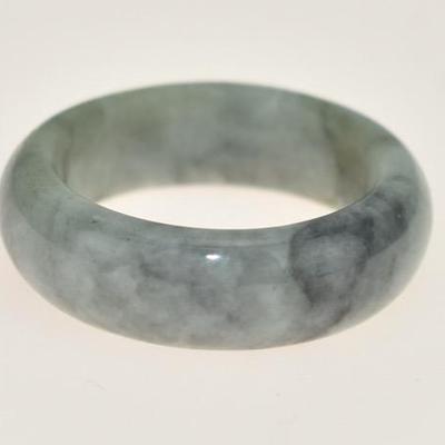 18.9 Carat Natural Unheated Jadeite Band Ring