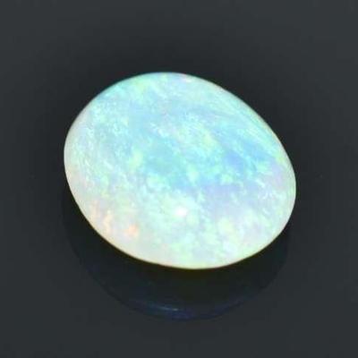4 Carat Oval-Cut Cabochon Opal