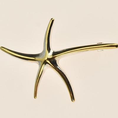 Vintage Starfish Brooch