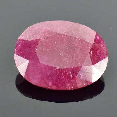 16.5 Carat Oval-Cut Ruby