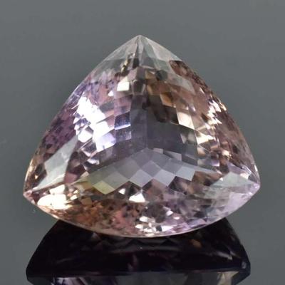 64.3 Carat Natural Unheated Trillion Shield-Cut Ametrine