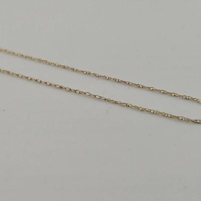 10k Yellow Gold Necklace 