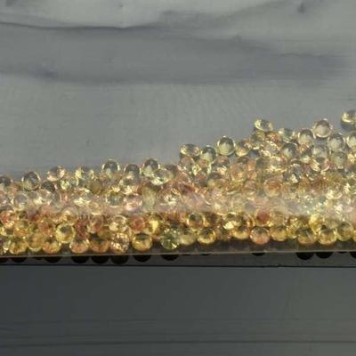 3.2 TCW Natural Round Yellow Sapphire Parcel